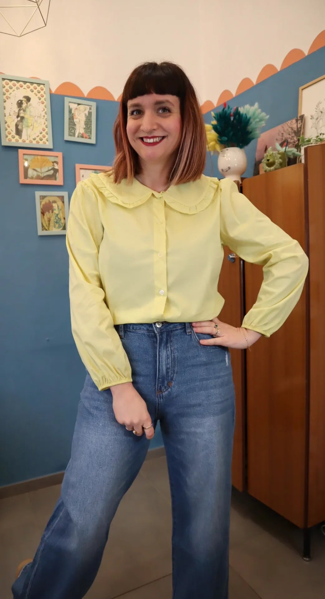 Camicia MARYJANE GIALLO