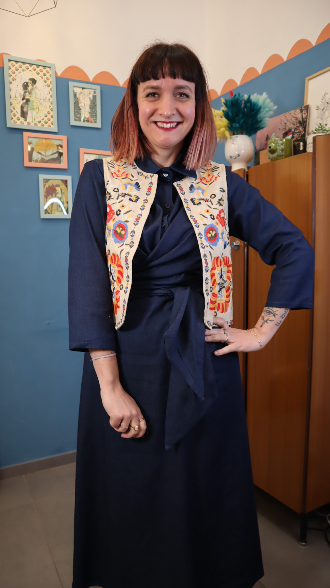 Gilet RICAMATO SAMARA