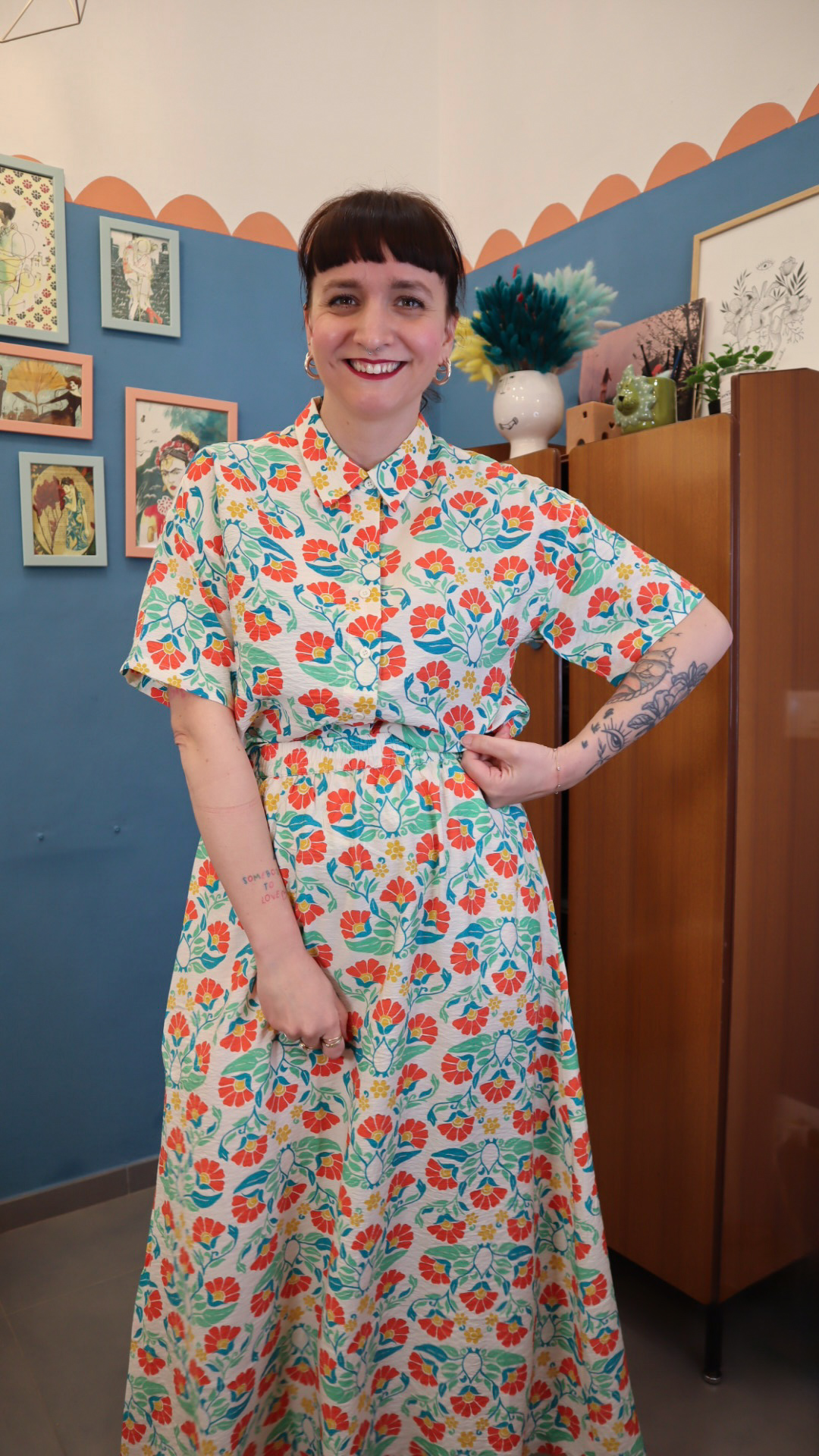 Camicia FIORI ELETTRA