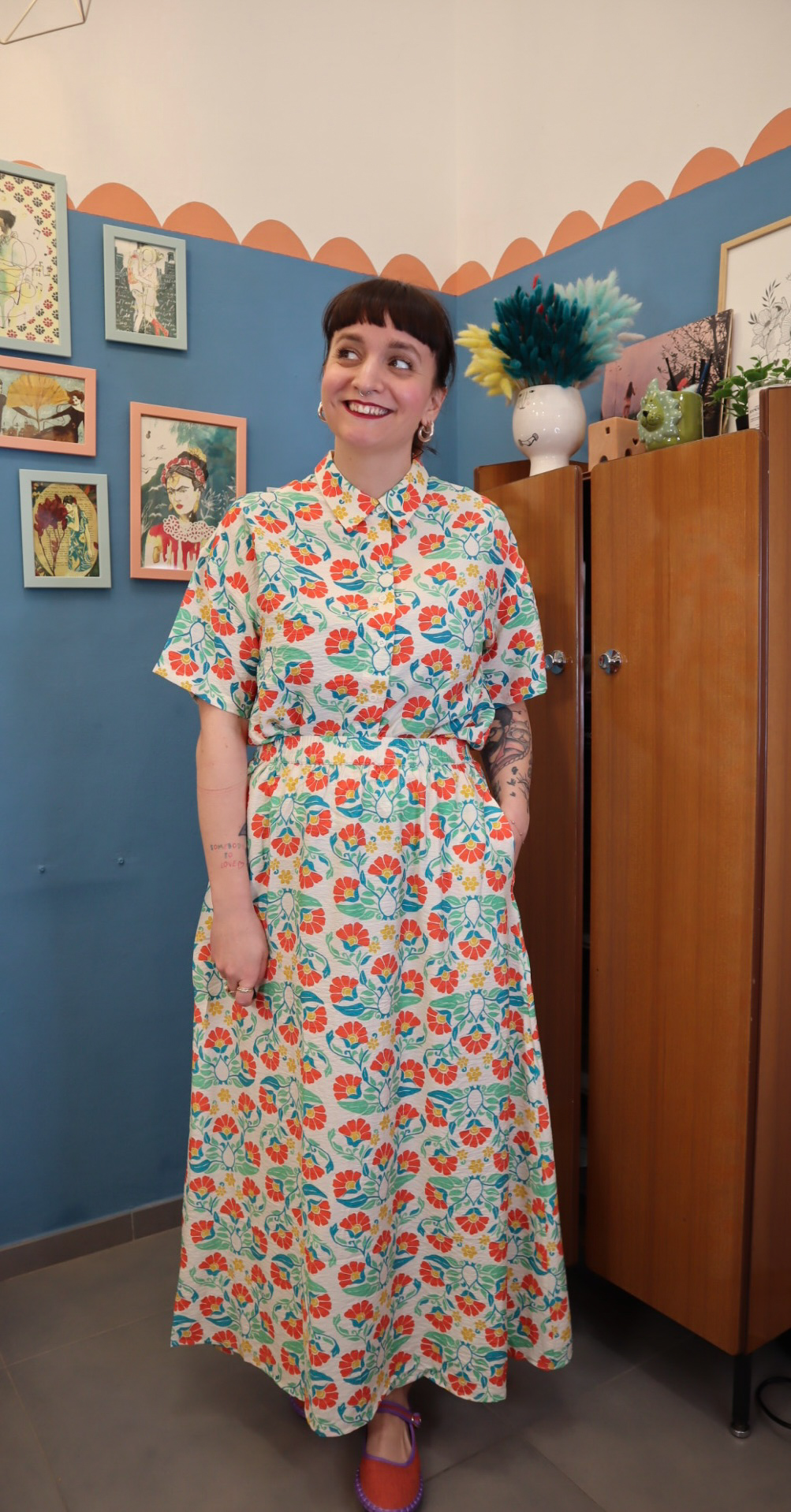 Camicia FIORI ELETTRA