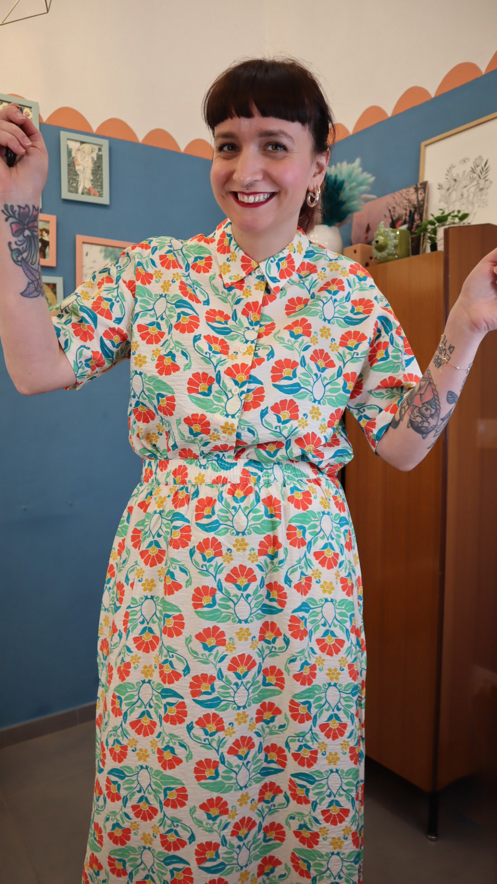 Camicia FIORI ELETTRA