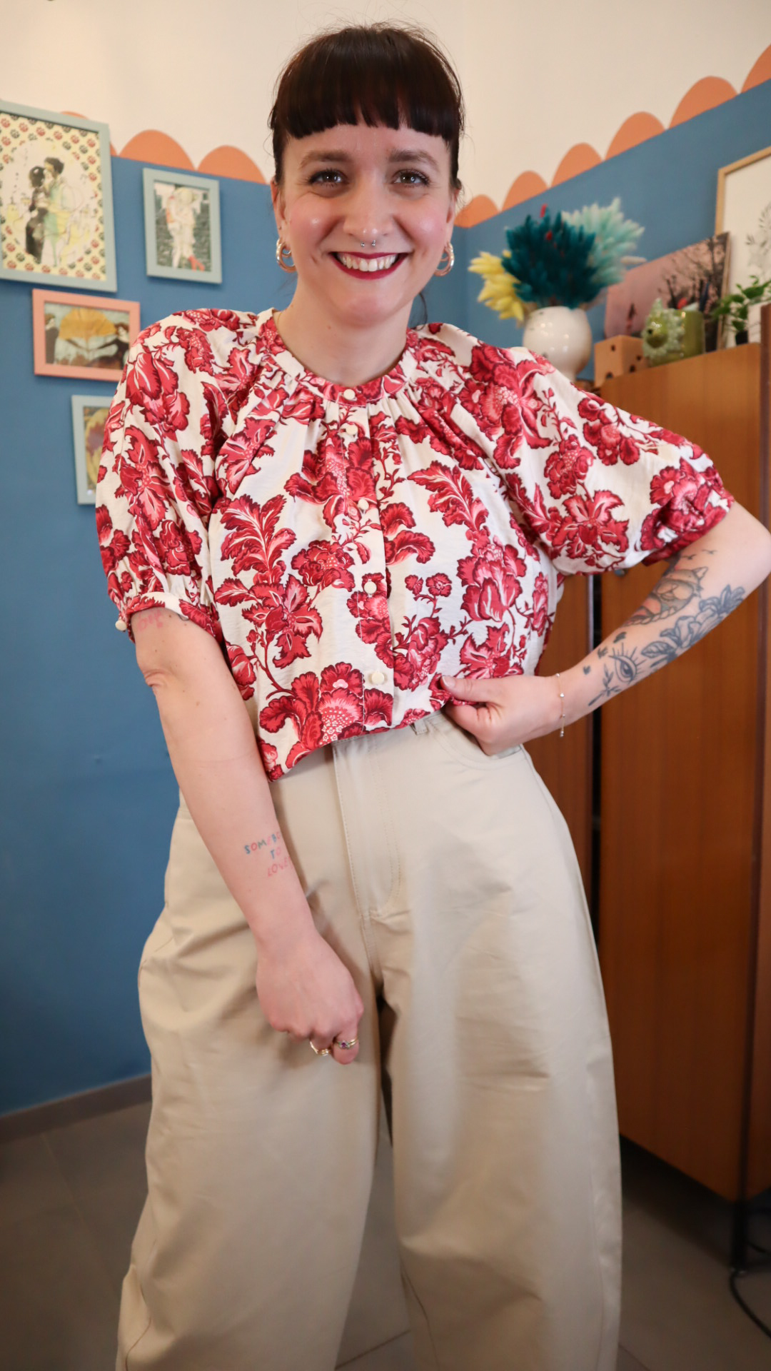 Camicia FIORI ILVIS