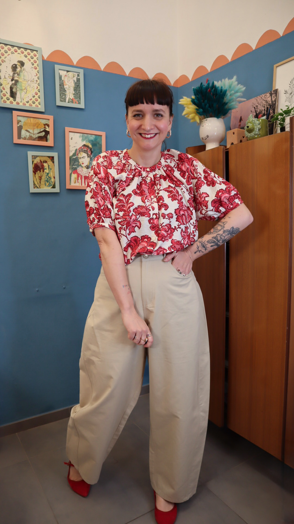 Camicia FIORI ILVIS