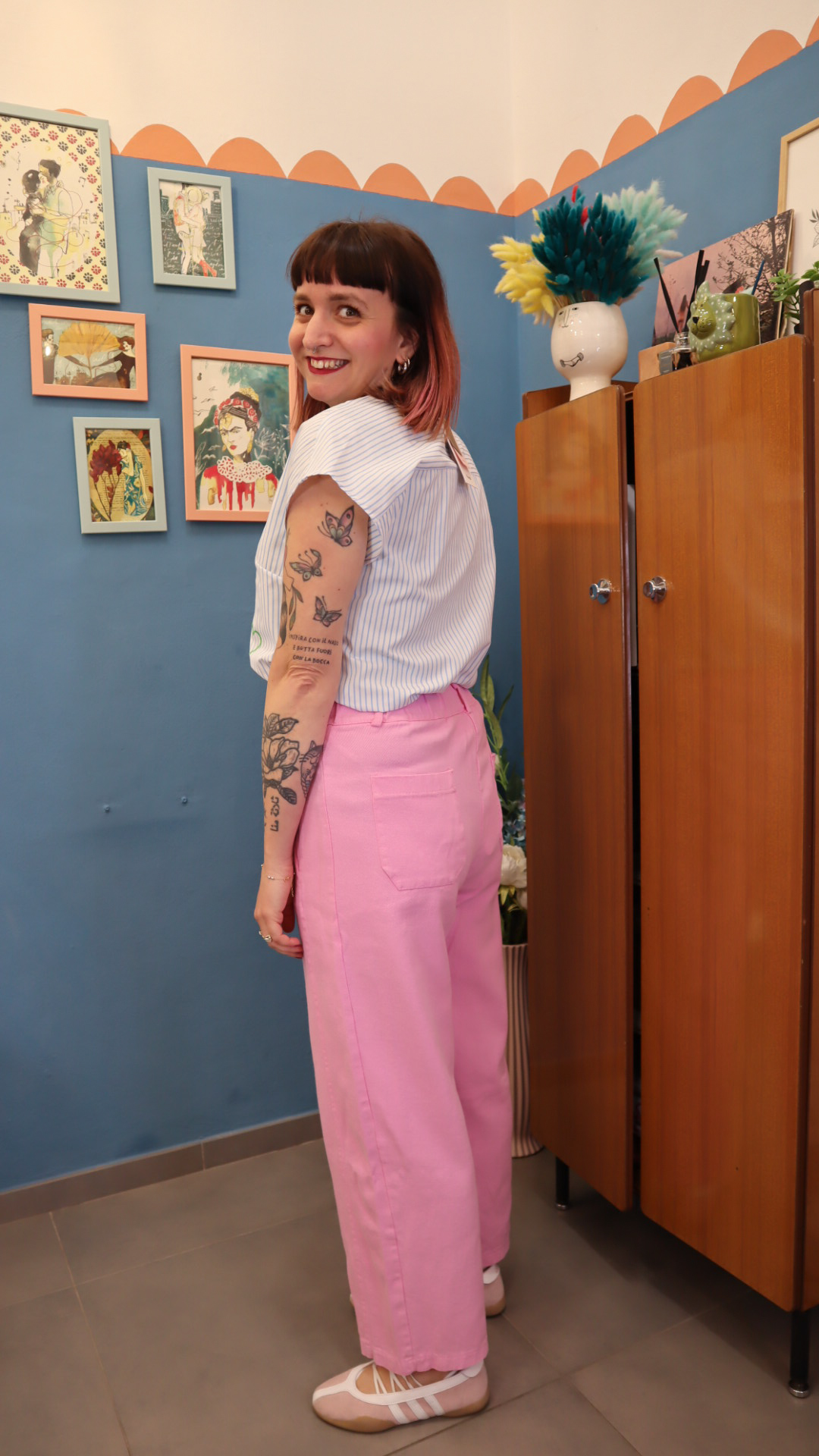 Pantalone ROSA BUBBLE