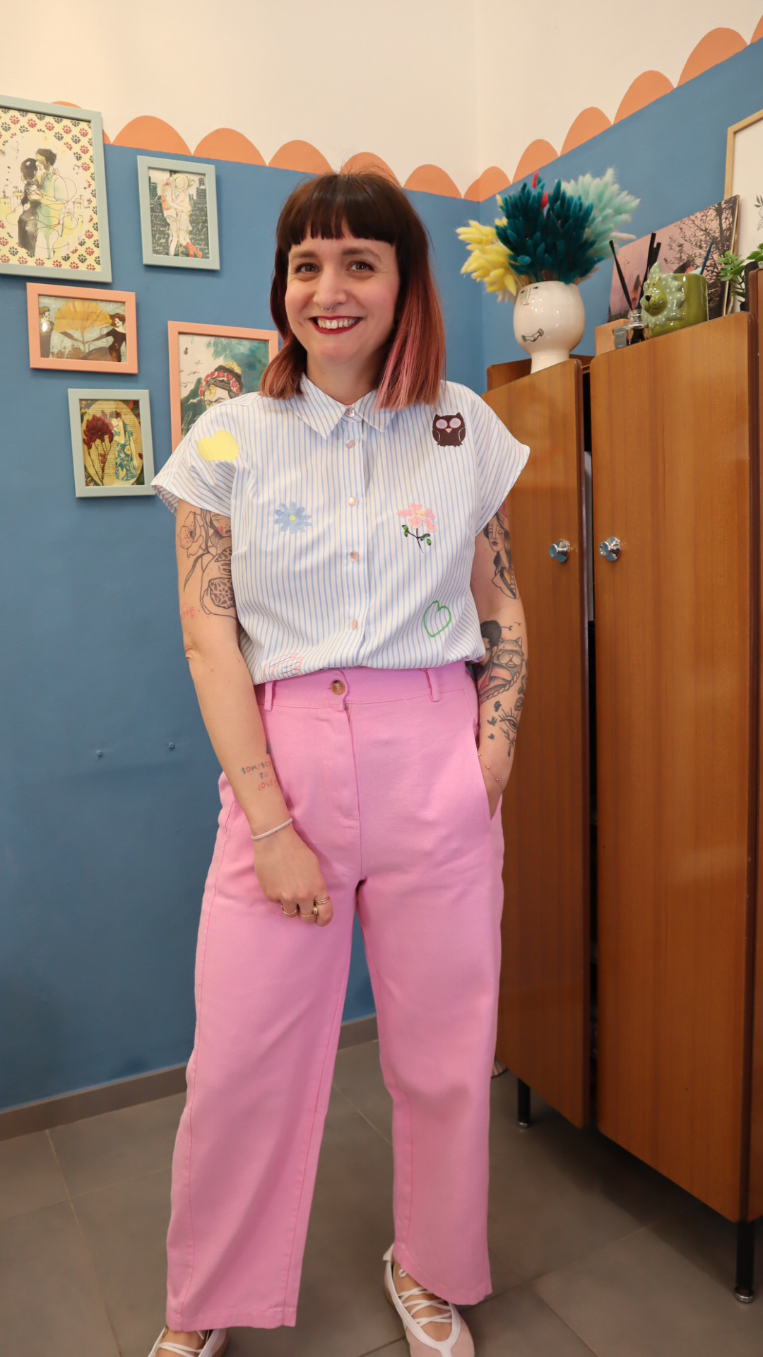 Pantalone ROSA BUBBLE