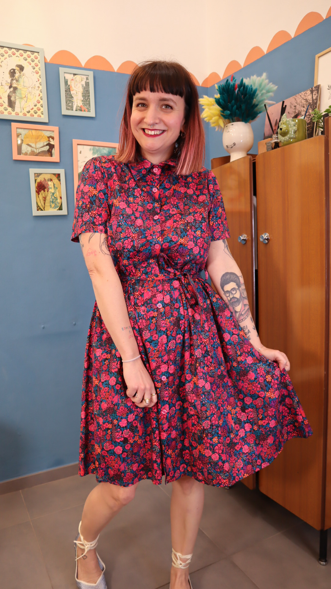 Vestito FIORI CARLIN