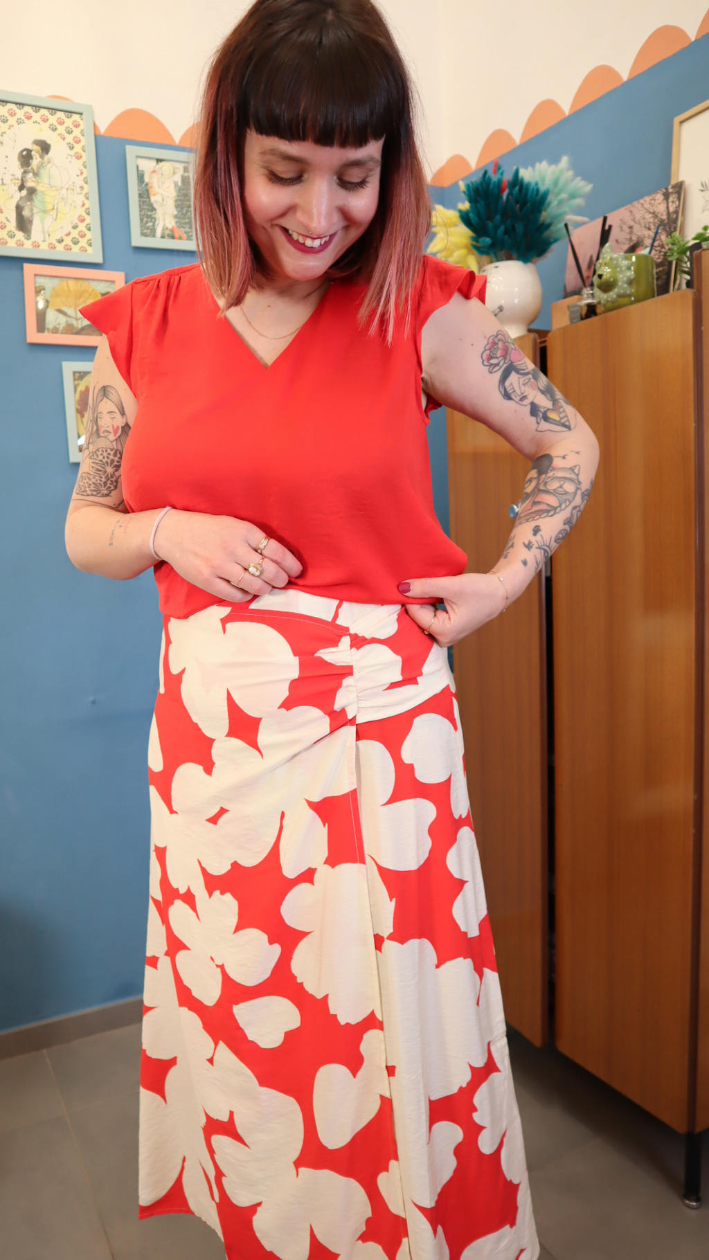Blusa BASIC ROSSA