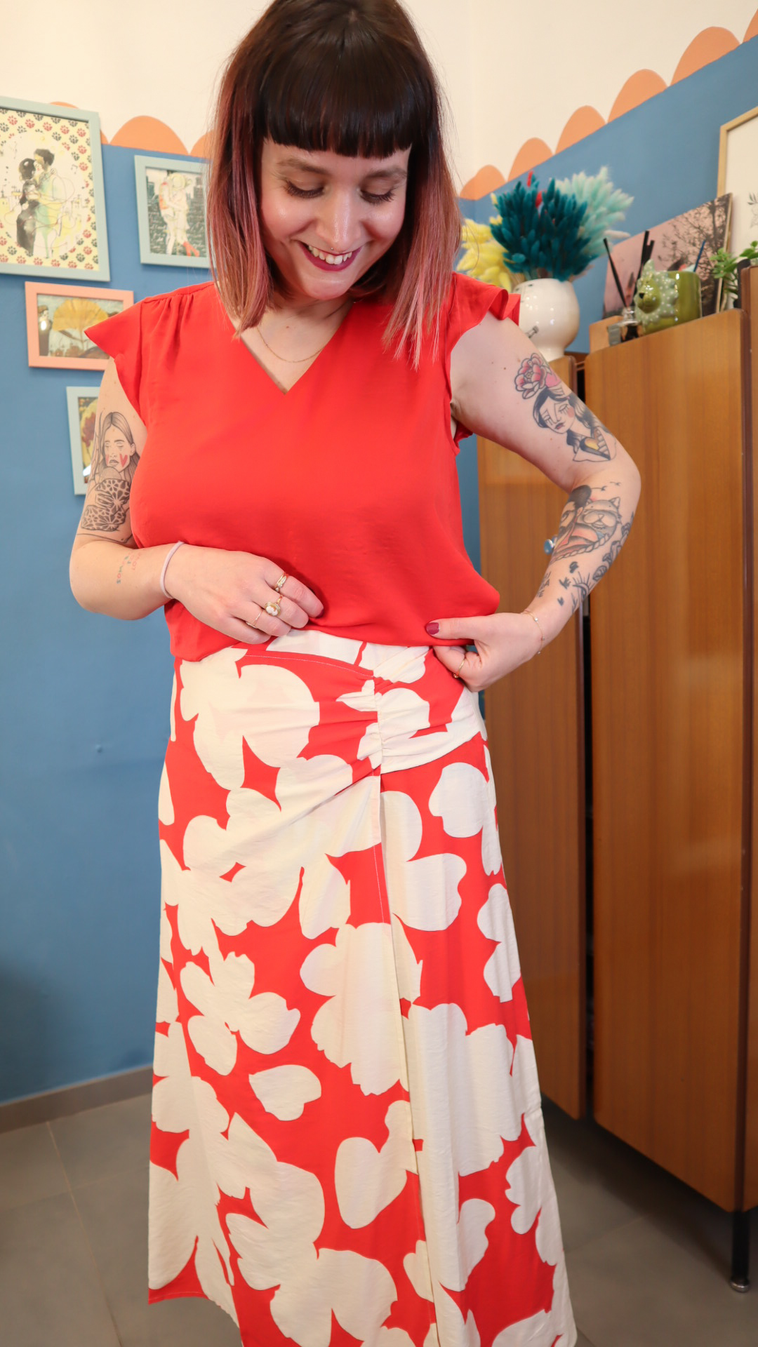 Blusa BASIC ROSSA
