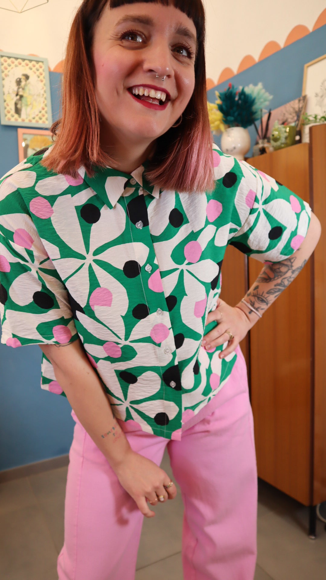 Camicia FLOWERS