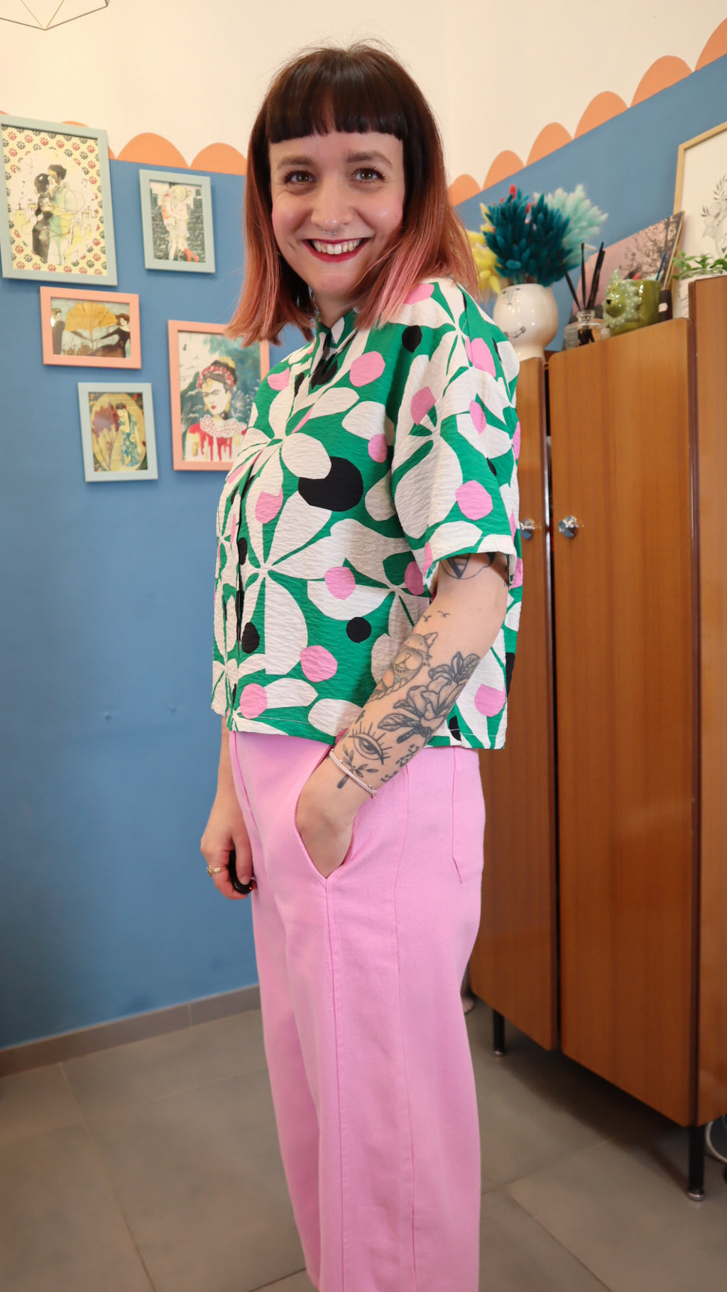 Camicia FLOWERS