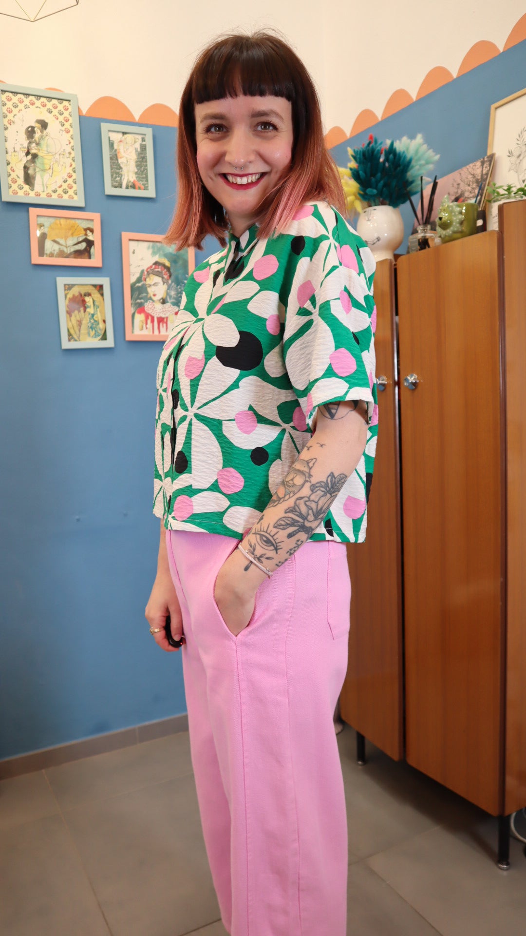 Camicia FLOWERS