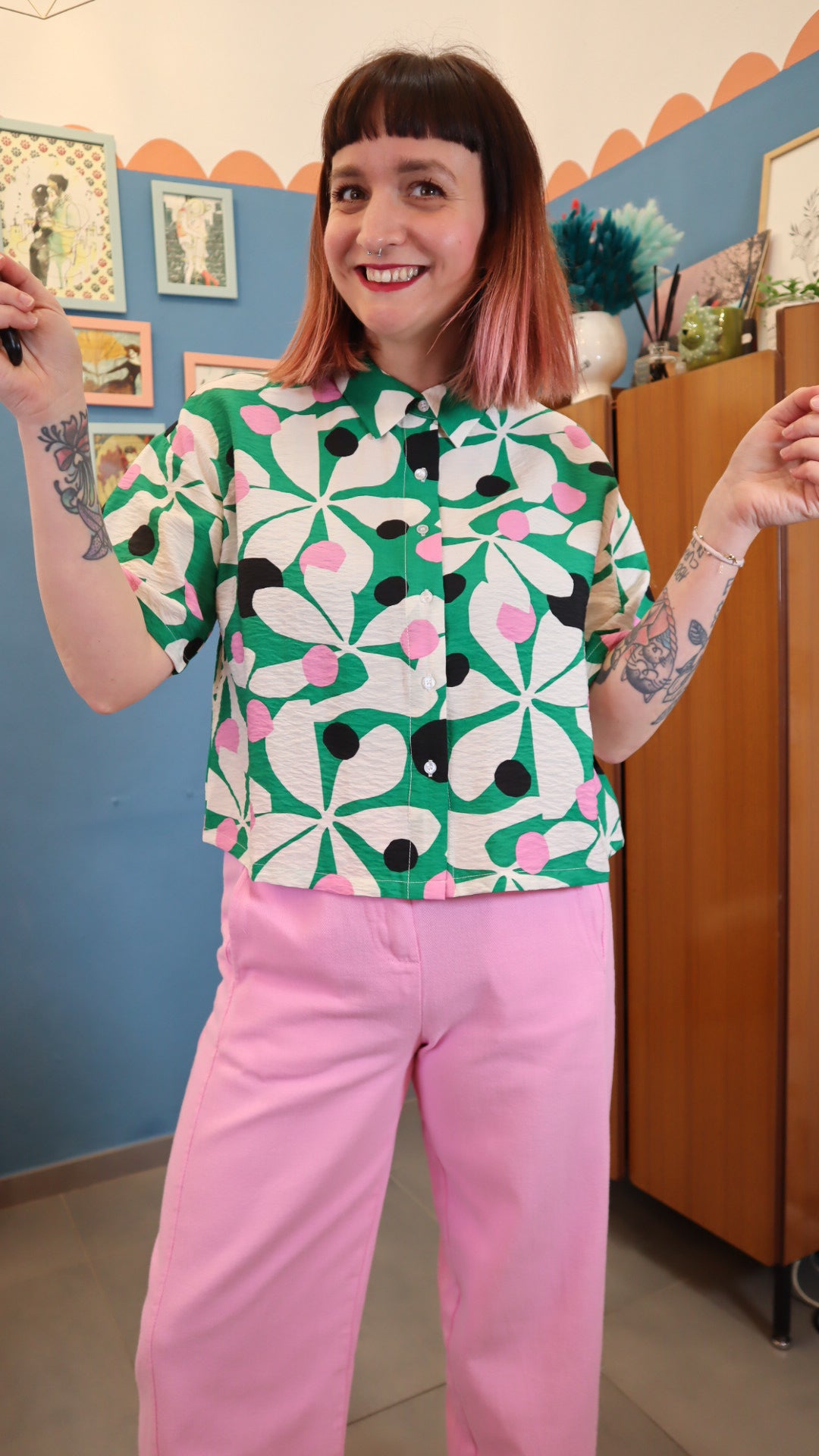 Camicia FLOWERS