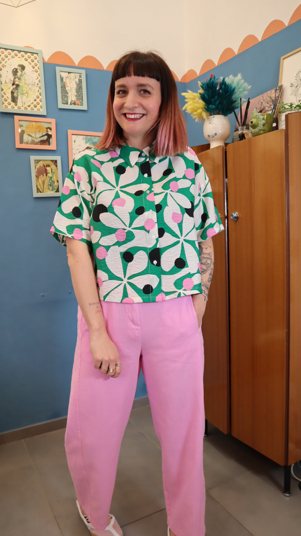 Camicia FLOWERS