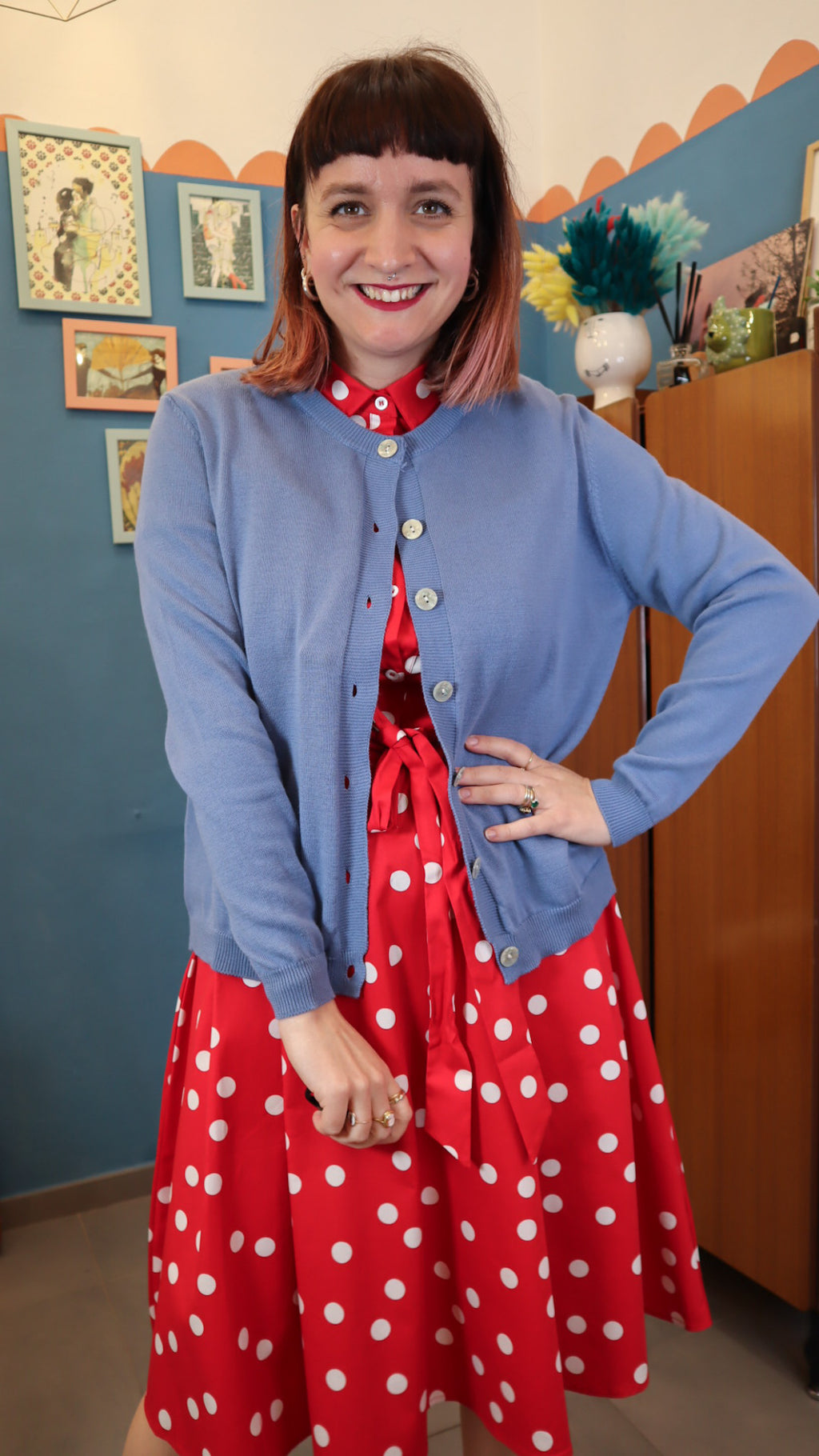 Cardigan BASIC POLVERE