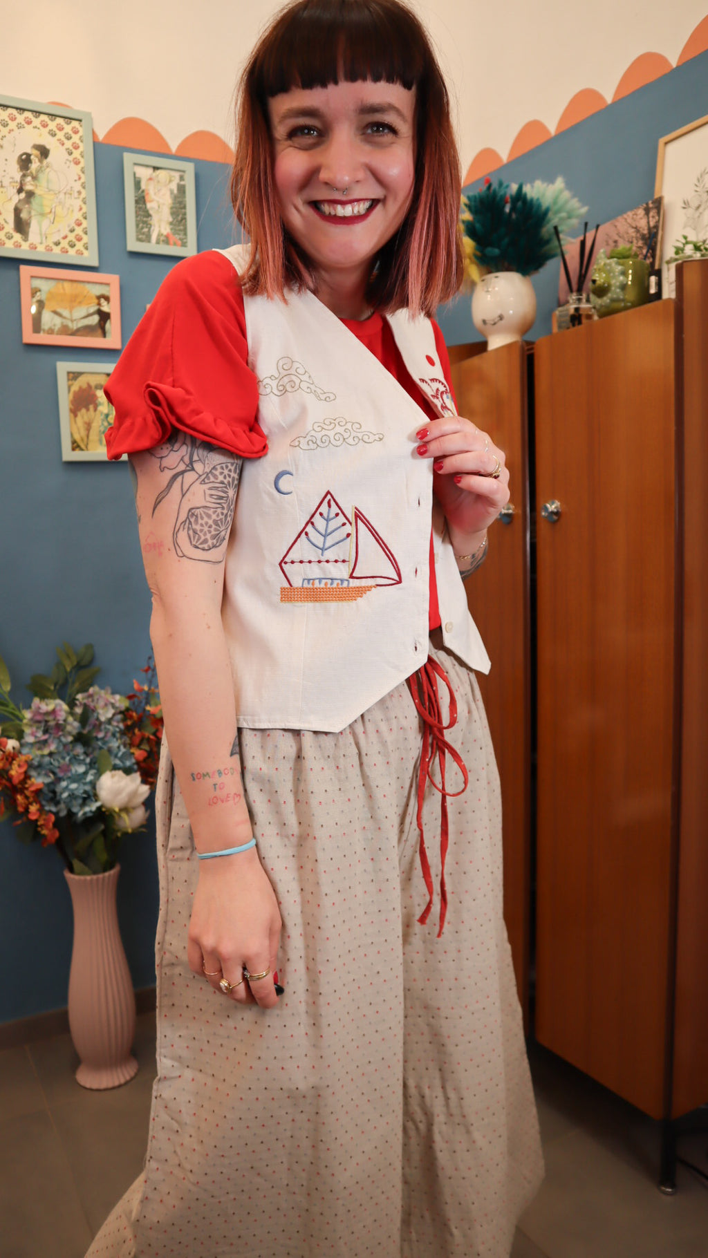 Gilet RICAMO VINTAGE