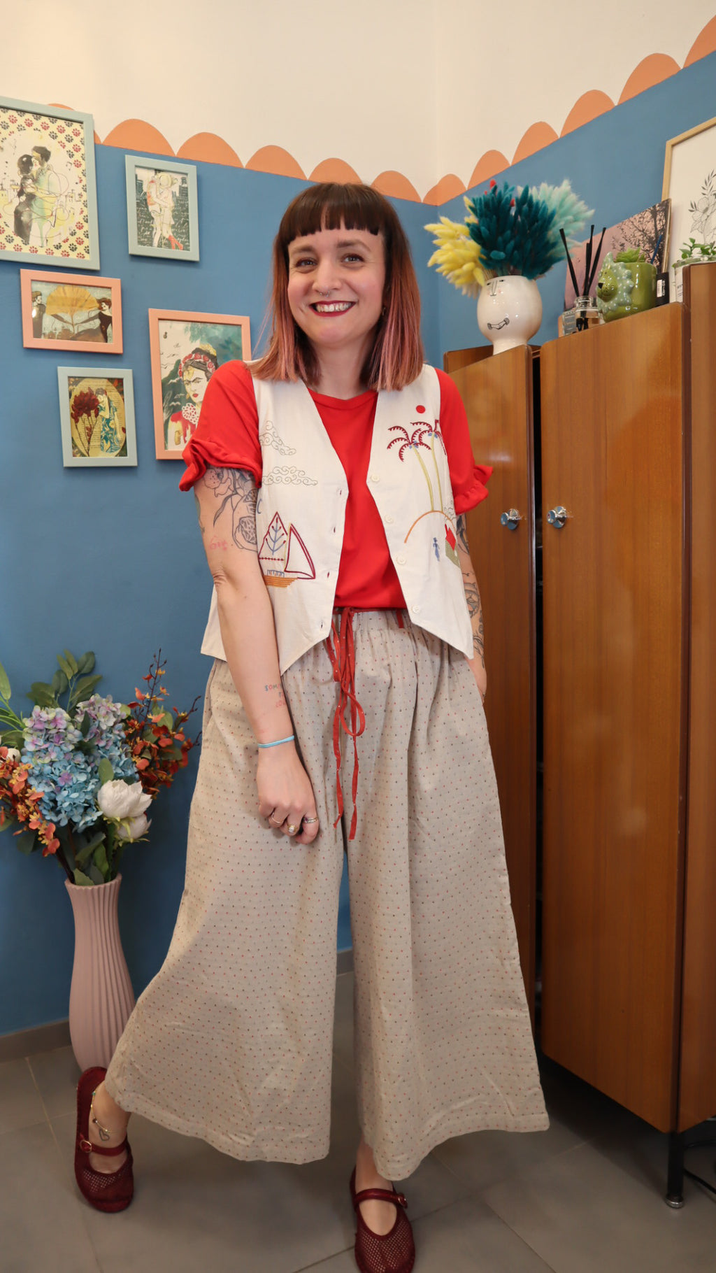 Gilet RICAMO VINTAGE