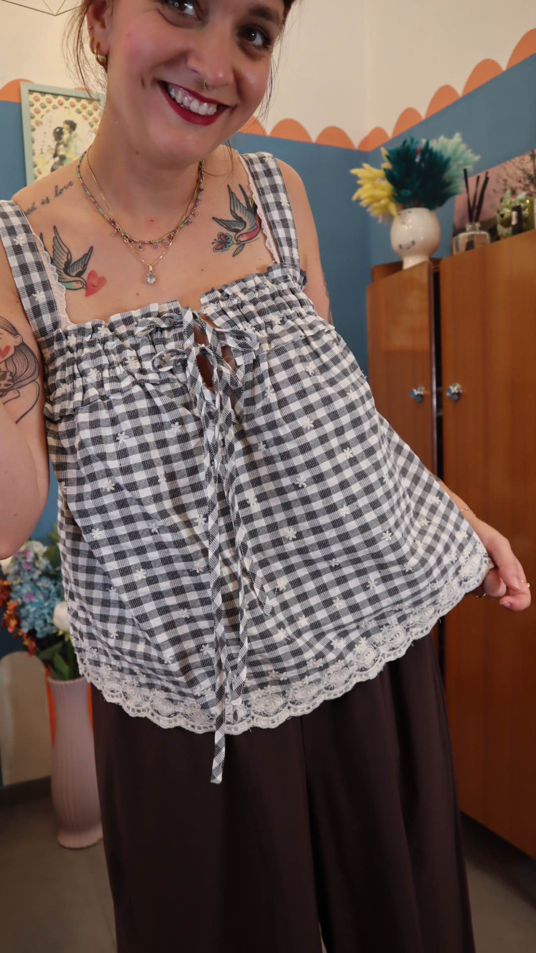 Blusa CHECK WIYA