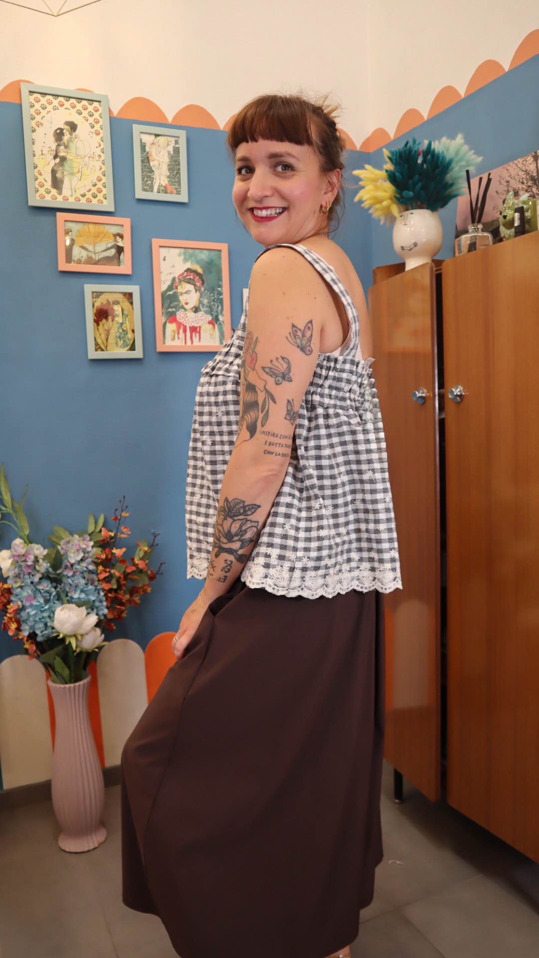 Blusa CHECK WIYA