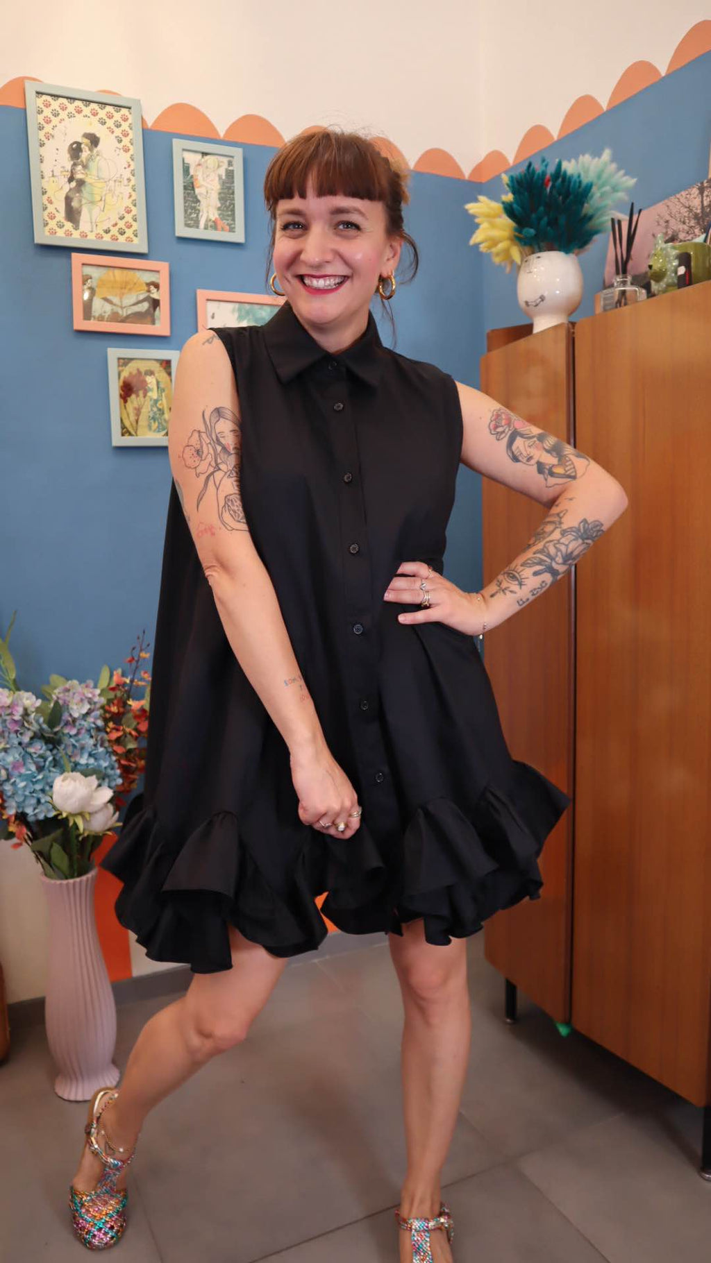Vestito CANCAN NERO