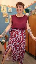 Blusa BASICA Bordeaux