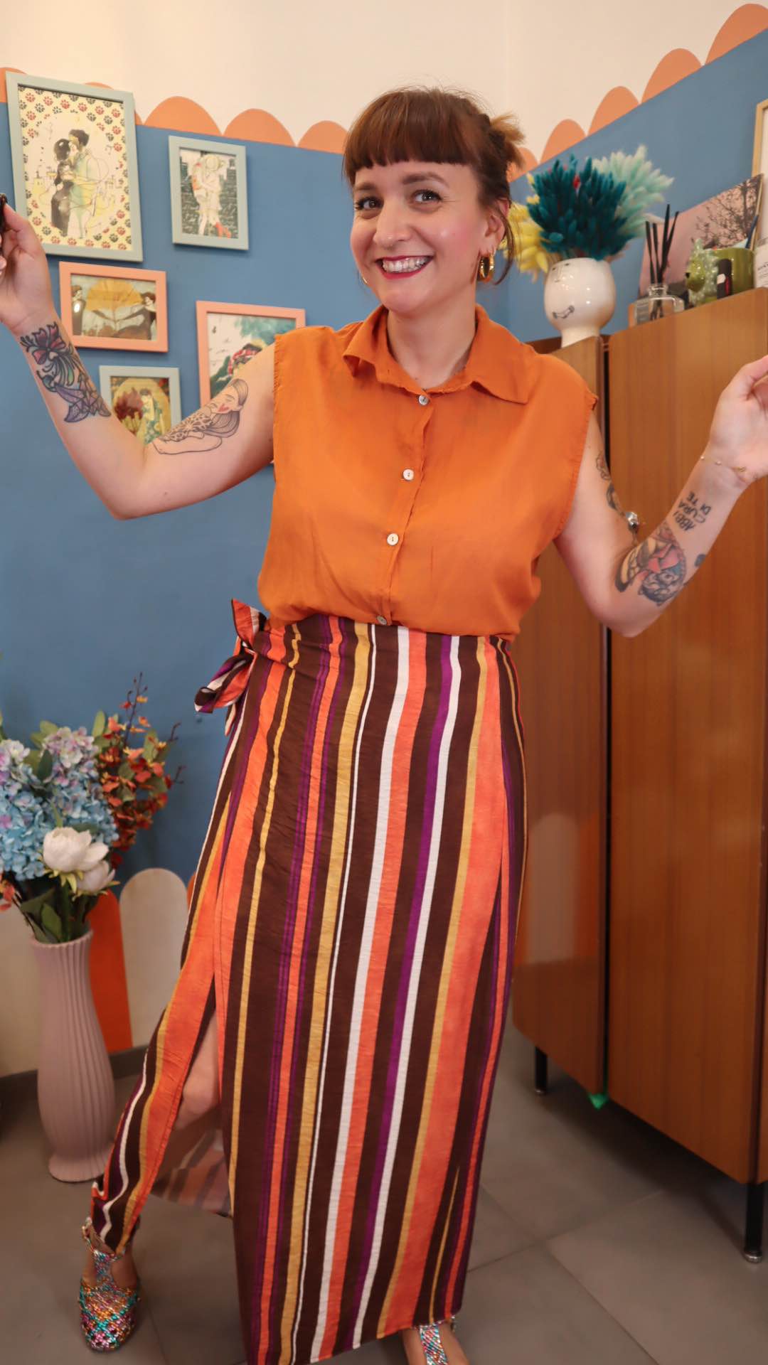 Camicia MUSSOLA RUGGINE