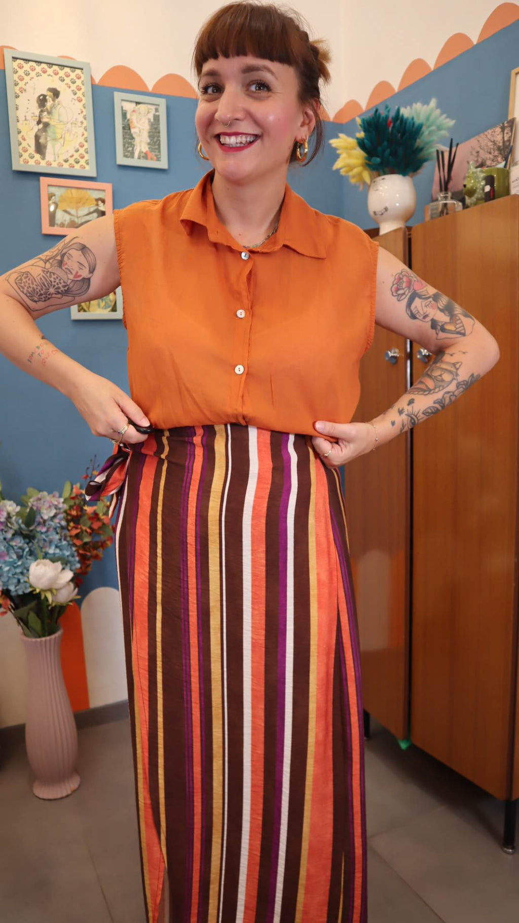 Camicia MUSSOLA RUGGINE