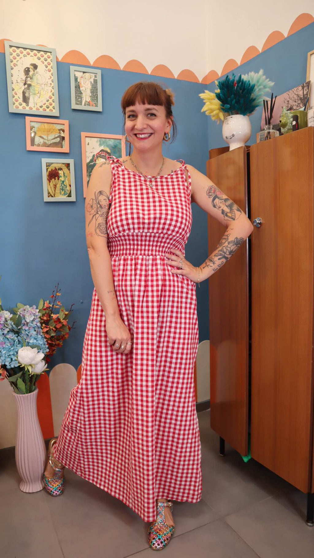 Vestito CHECK PARIS