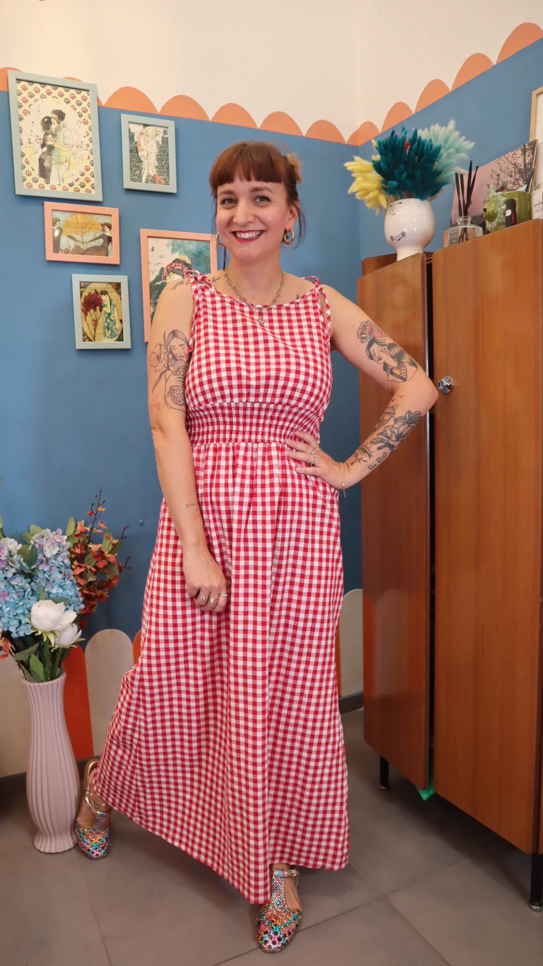 Vestito CHECK PARIS