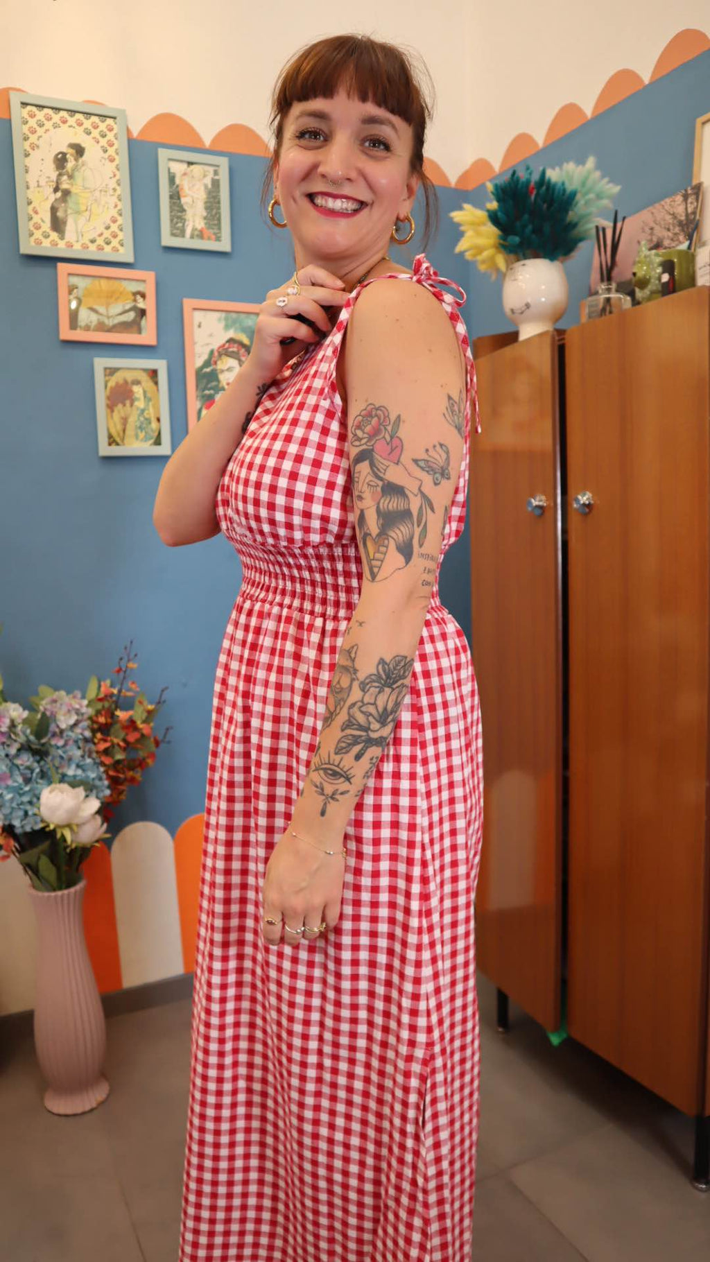 Vestito CHECK PARIS