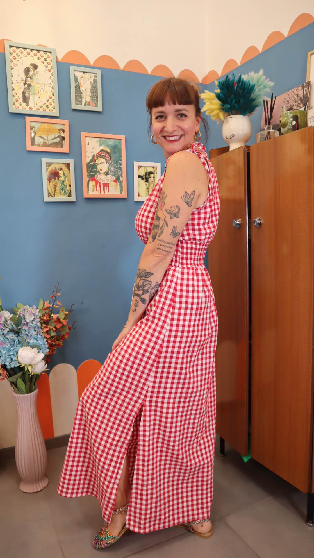 Vestito CHECK PARIS