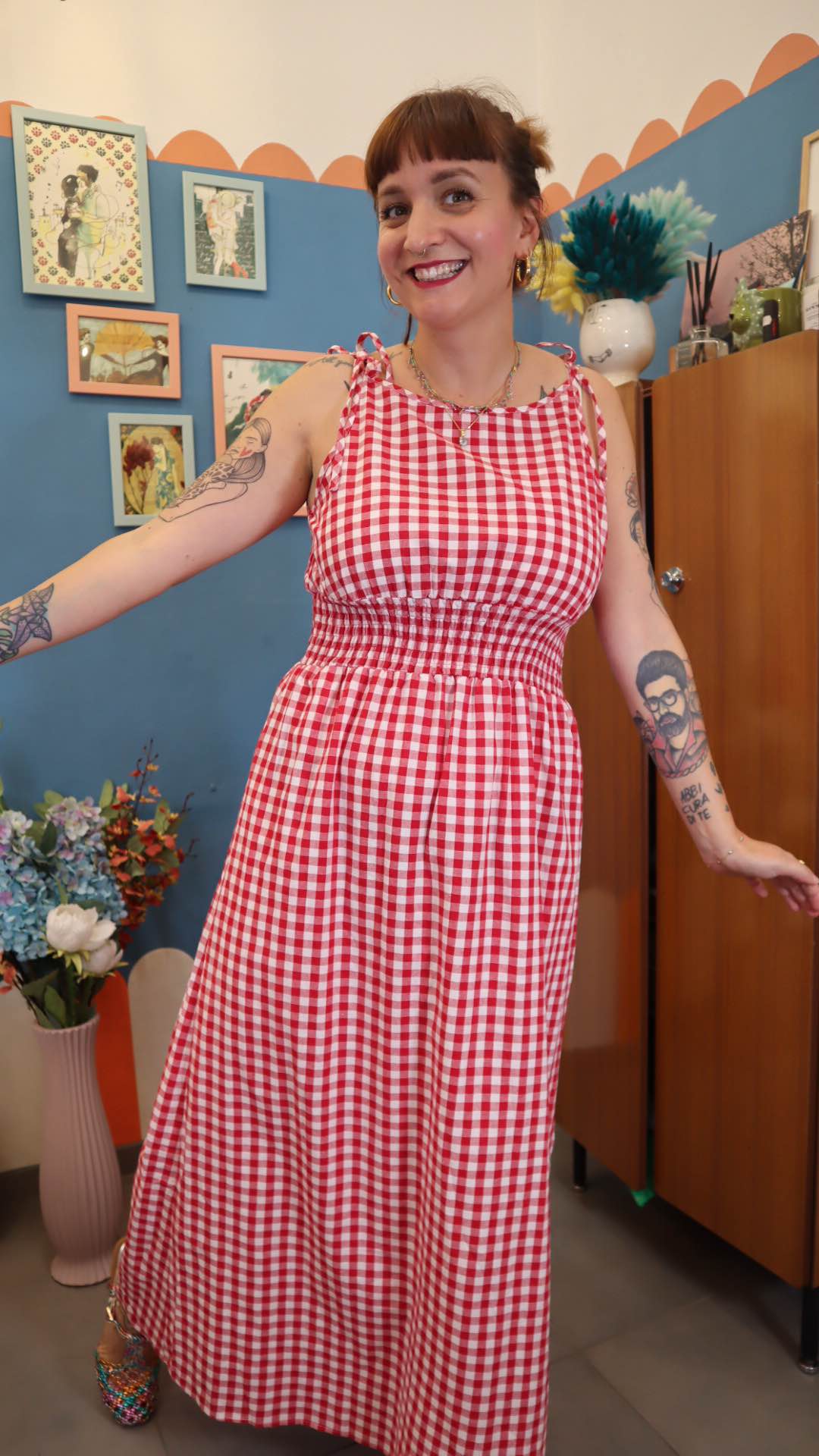 Vestito CHECK PARIS