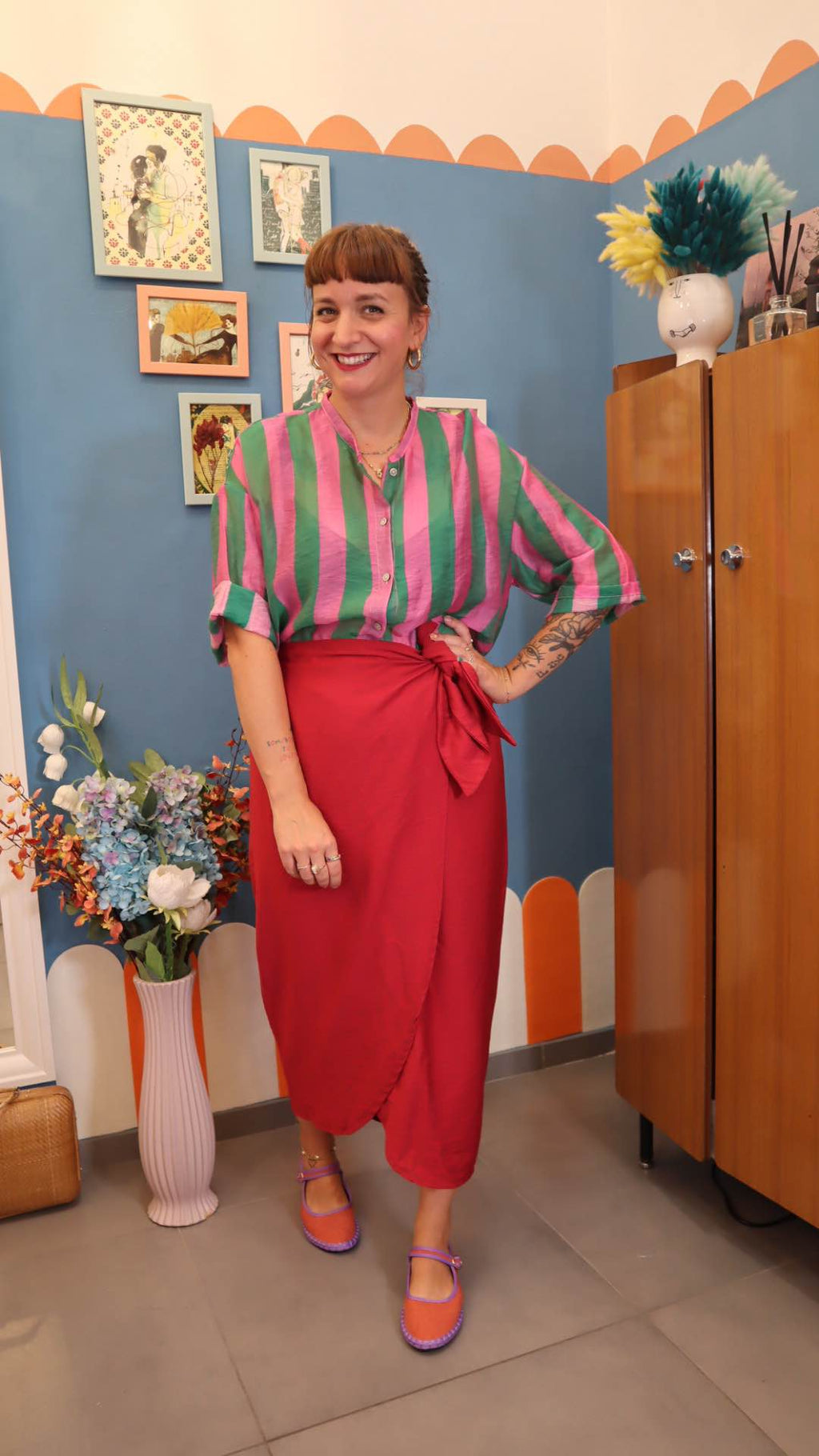 Gonna portafoglio BASIC cherry
