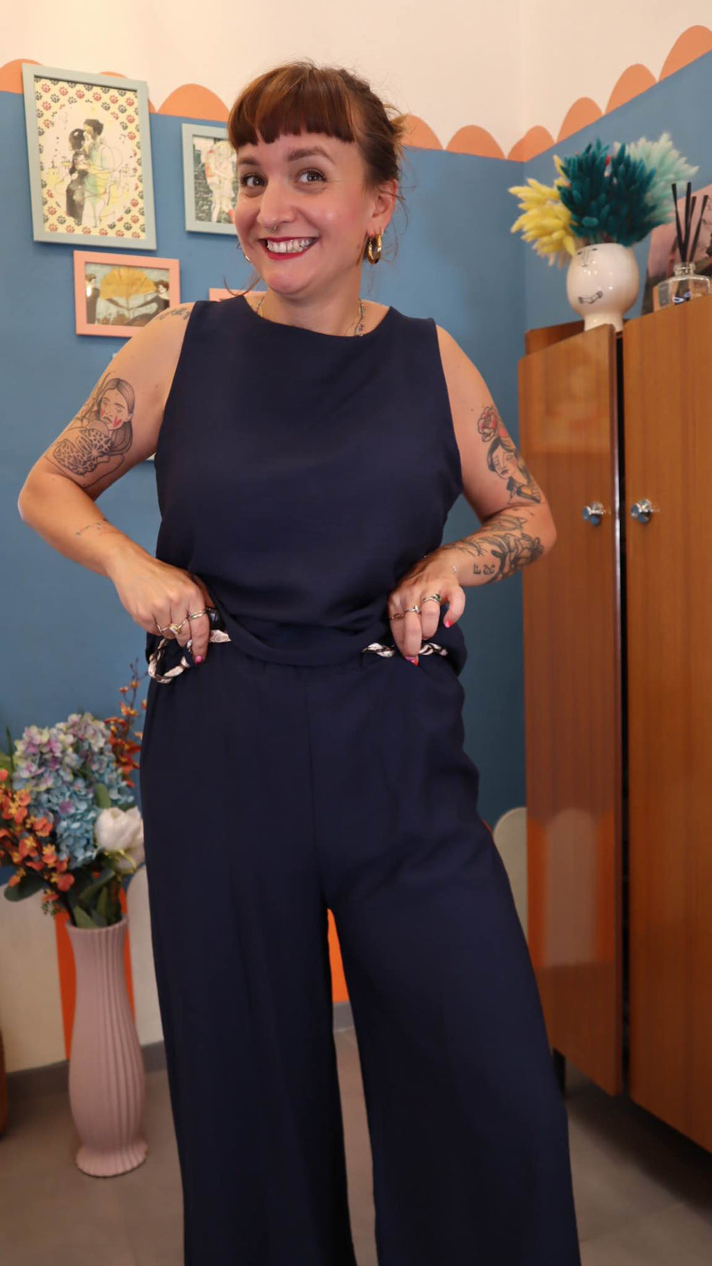 Coordinato SABRINA BLU