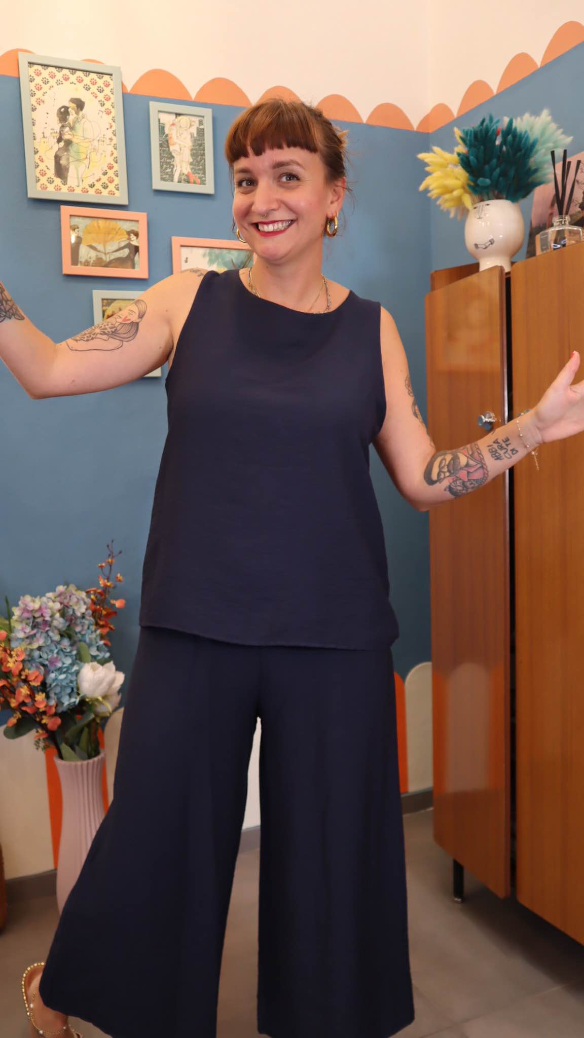 Coordinato SABRINA BLU