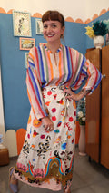 Camicia RIGHE COT. COLOR