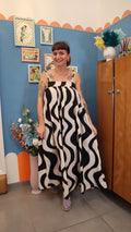 Vestito BLACK AND WHITE