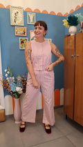 Coordinato RIGHE ROSSE