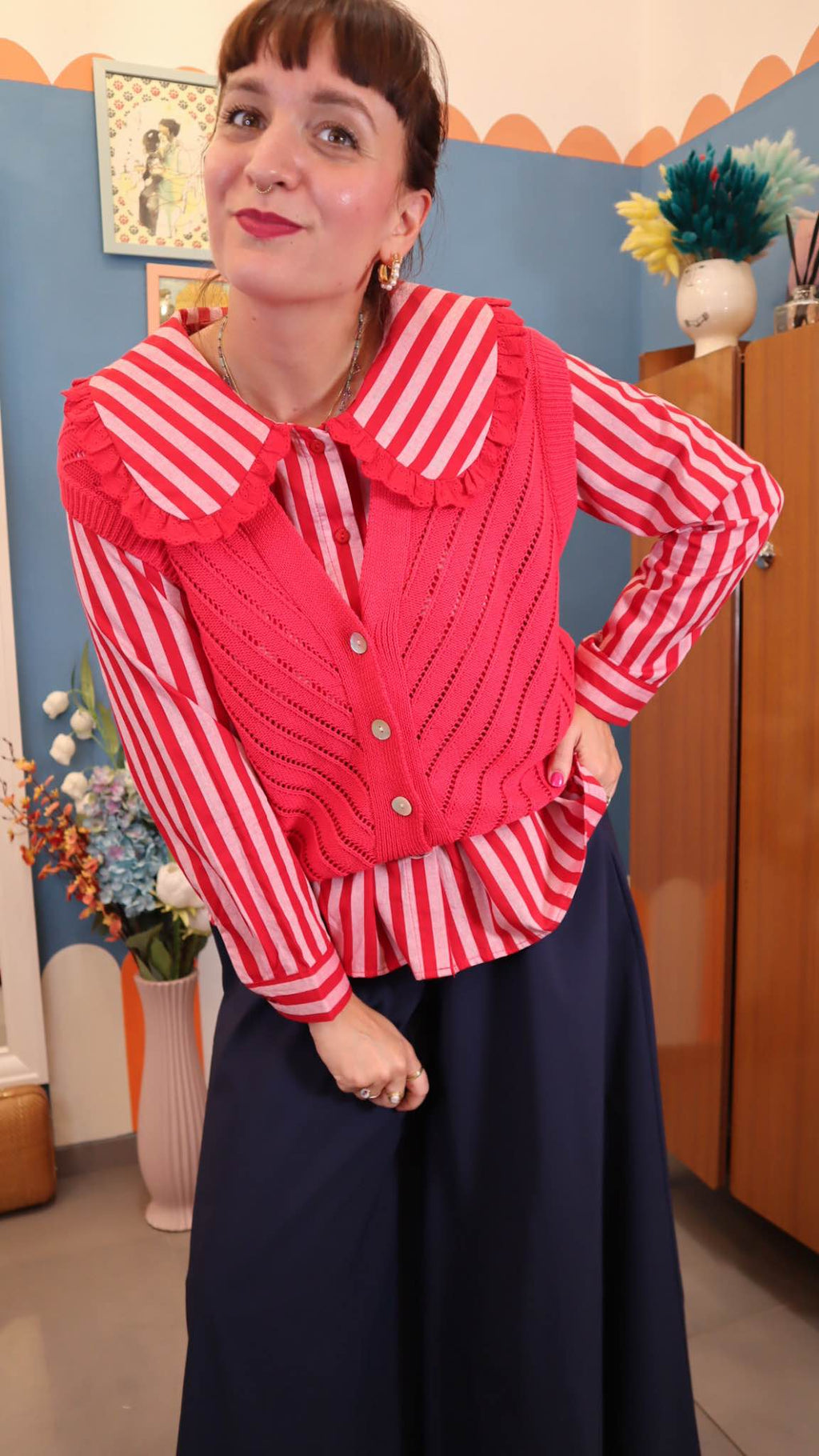 Gilet ARI. ROSSO