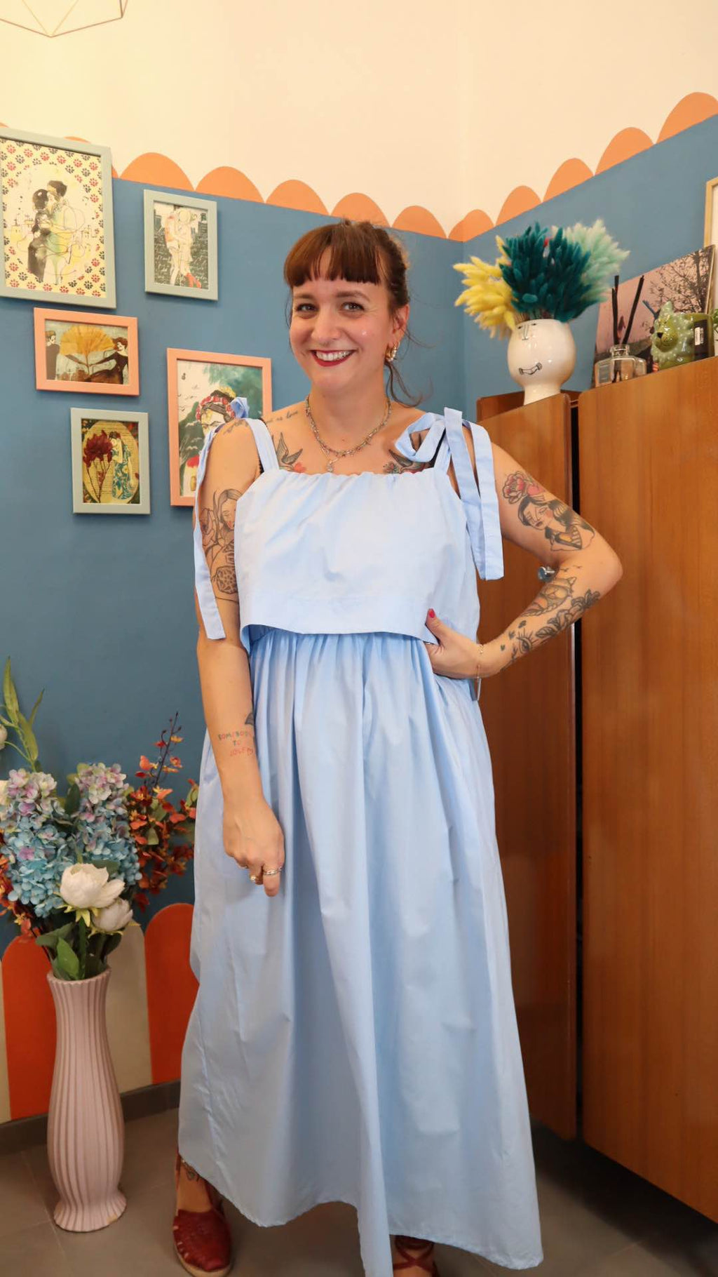 Vestito SOPHY AZZURRO