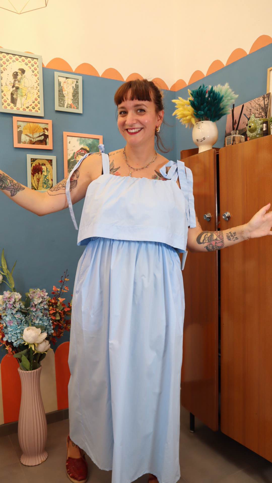 Vestito SOPHY AZZURRO