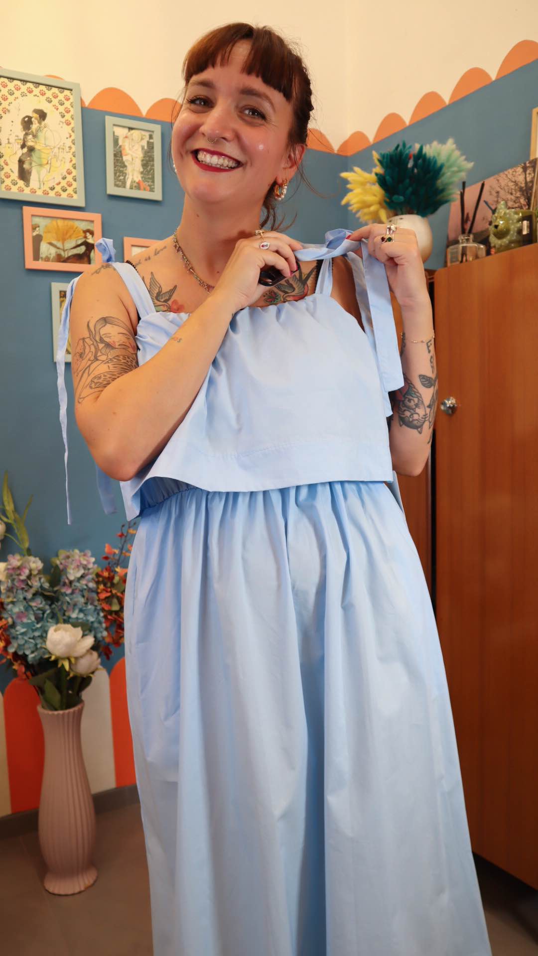 Vestito SOPHY AZZURRO