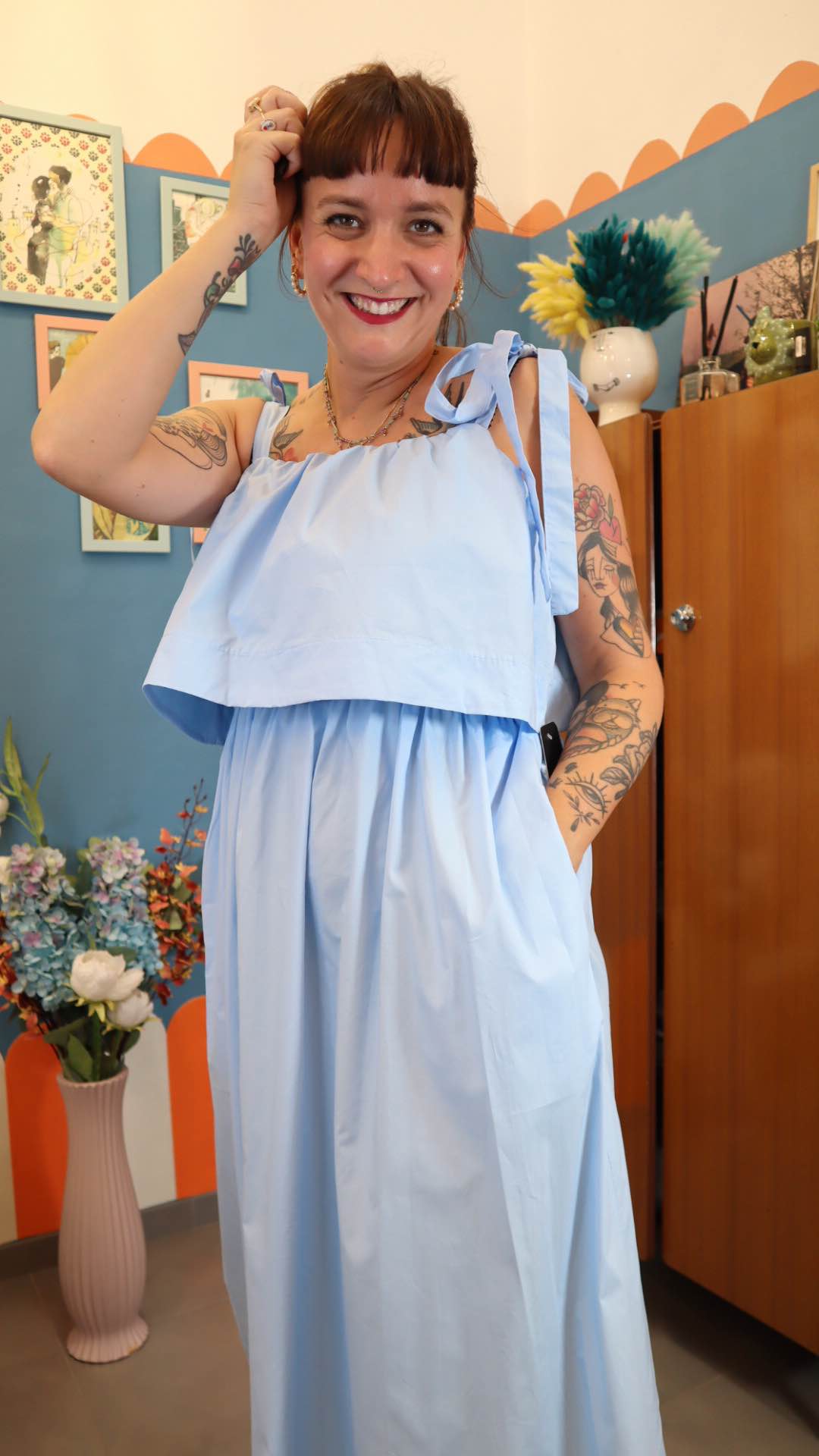 Vestito SOPHY AZZURRO