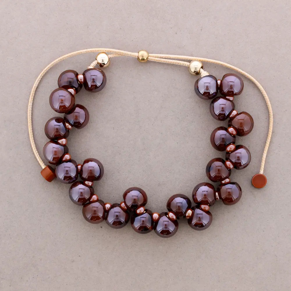 Collana BUBBLE BROWN